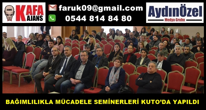 BAĞIMLILIKLA MÜCADELE SEMİNERLERİ KUTO’DA YAPILDI