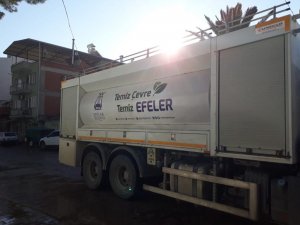 EFELER BELEDİYESİ TEMİZLİK VE HİJYEN ÇALIŞMALARINI ARTTIRDI