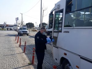 Bergama’da toplu taşımaya Koronavirüs ayarı
