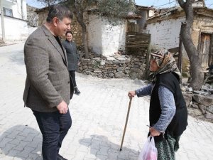 Başkan Tugay’dan köylere Korona turu