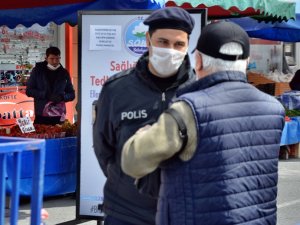 Söke Pazaryerlerinde Yoğun Coronavirüs Tedbiri