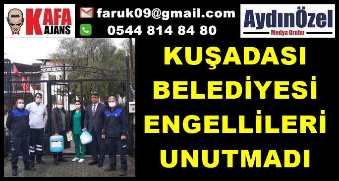 KUŞADASI BELEDİYESİ ENGELLİLERİ UNUTMADI