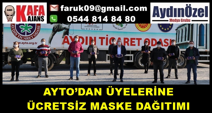 AYTO’DAN ÜYELERİNE ÜCRETSİZ MASKE DAĞITIMI