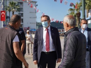 Ayvalık merkezde yol çalışmaları hız kazandı!