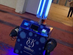 NAZBOT-1’in ilk mesaisi Koca Cami’de