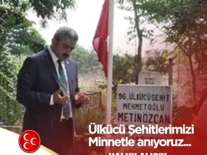 Ülkücü şehitler günü