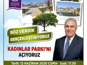 KADINLAR PARKI AÇILIYOR!