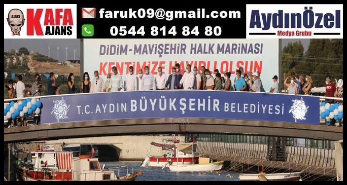 DİDİM MAVİŞEHİR HALK MARİNASI TÖRENLE AÇILDI