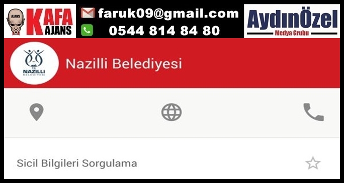 Nazilli Belediyesi e-Devlet’te