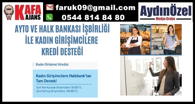 AYTO VE HALK BANKASI İŞBİRLİĞİ İLE KADIN GİRİŞİMCİLERE KREDİ DESTEĞİ