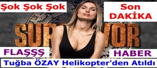 Tuğba ÖZAY'ı Helikopterden Attılar - Aydın Özel Haber