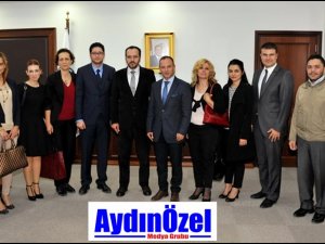 Aydın Barosundan Rektöre Ziyaret