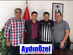 KUŞADASISPOR SANAYİ BAŞKANI AZMİ TABAK ZİYARETİ