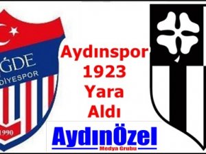 Aydınspor 1923 Yaralandı.