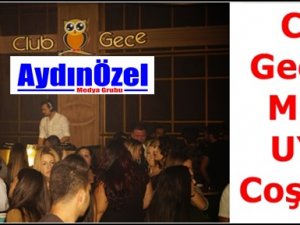 Clup Gece’de Murat UYAR Coşturdu