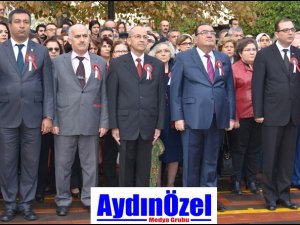 NAZİLLİ'DE ATATÜRK, ÖLÜMÜNÜN 78’İNCİ YILINDA ANILDI