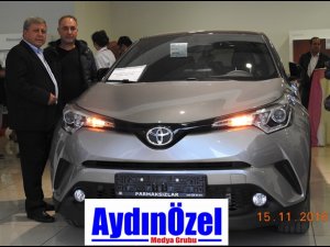 TOYOTA C-HR AYDIN’DA TESLİM EDİLDİ