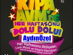 Aydın Kipa AVM’de Yılbaşı Coşkusu Başladı