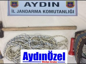 AYDINDA DEFİNECİLER KAÇAMIYOR