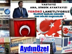 Ülkücü İşçiler Bütün Şubeleriyle Terörü Lanetledi