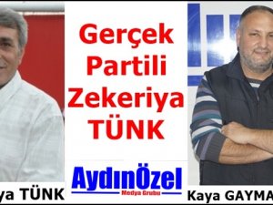 Gerçek Partili Zekeriya TÜNK