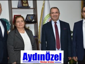 ADÜ’den Başkan Kale’ye Ziyaret