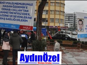 Nazilli'de Şehit Polisler İçin Lokma Hayrı Yapıldı