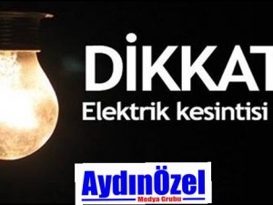 Dikkat Elektrik Kesintisi