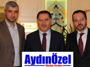 Rektör Cumhurbaşkanı Başdanışmanı Şeref Malkoç’u Ziyaret Etti