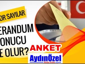 Anayasa Referandumu Anketimiz Başladı. EVET - HAYIR