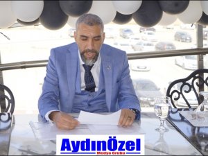 Levent SABANCI : Tüm Camiamıza ve Aydın Halkına Hayırlı Olsun