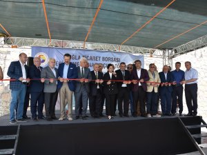 DİDİM TİCARET ODASI MUĞLA TİCARET BORSASI AÇILIŞINA KATILDI