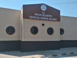 TEPECİK MAHALLESİ DÜĞÜN SALONU BAKIM-ONARIMA ALINDI