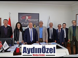 BAŞKAN ÖZAKCAN SENDİKACILARI AĞIRLADI