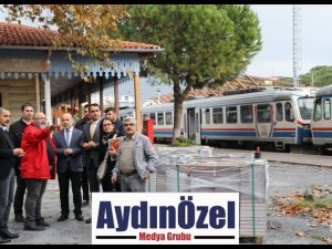 AK PARTİLİ YAVUZ ‘‘SÖKE TREN GARI RESTORASYONU TÜM HIZIYLA DEVAM EDİYOR.’’