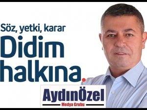 CHP DİDİM BELEDİYE BAŞKANI A.ADAYI FEVZİ GÜMÜŞ : İNSAN ODAKLI DİDİM'İ BİRLİKTE KURACAĞIZ!..