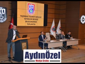 EMLAKÇILARA İLK BELGELENDİRME TÜRKİYE’DE AYTO’DA