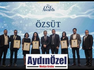 Özsüt’e The ONE Awards’dan “Yılın İtibarlısı” Ödülü