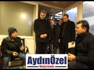 Ümmet Akın'dan Aydınlı Kahramana Ziyaret