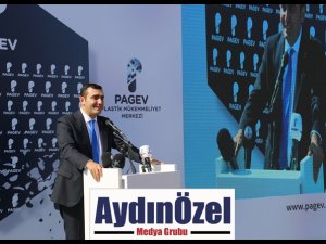 BAKAN ZİYA SELÇUK PAGEV PLASTİK MÜKEMMELİYET MERKEZİ’NİN TEMELİNİ ATTI