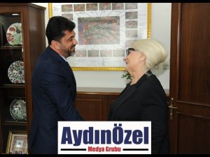 Ümran Menderes’ten Rektörümüze Ziyaret