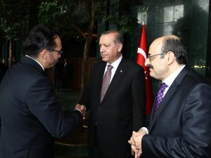 Rektör BİRCAN Cumhurbaşkanı ERDOĞAN İle Görüştü