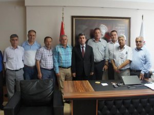 BAŞSAVCI, EMNİYET MÜDÜRÜ  VE VERGİ DAİRESİ BAŞKANINA ZİYARET