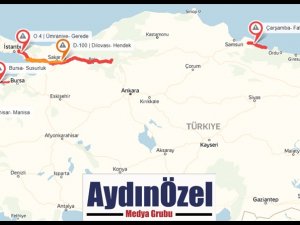 Yandex Navigasyon Bayram Trafiği Haritasını Çıkardı