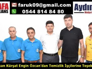 Başkan Özcan’dan Temizlik İşçilerine Teşekkür