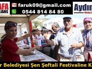 Efeler Belediyesi Şen Şeftali Festivaline Katıldı