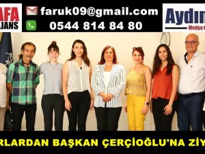 MİMARLARDAN BAŞKAN ÇERÇİOĞLU'NA ZİYARET