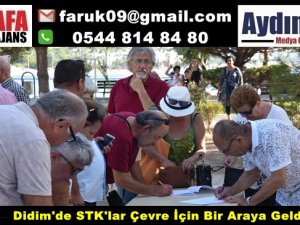 Didim'de STK'lar Çevre İçin Bir Arada