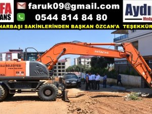 PINARBAŞI SAKİNLERİNDEN BAŞKAN ÖZCAN’A  TEŞEKKÜR