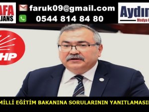 BÜLBÜL  MİLLİ EĞİTİM BAKANINA SORULARININ YANITLAMASINI İSTEDİ